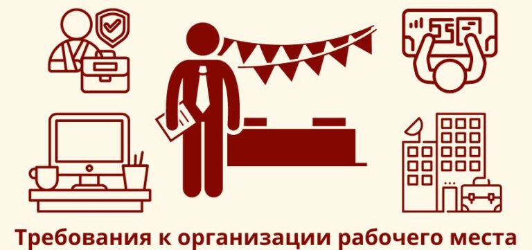 Требования к организации рабочего места