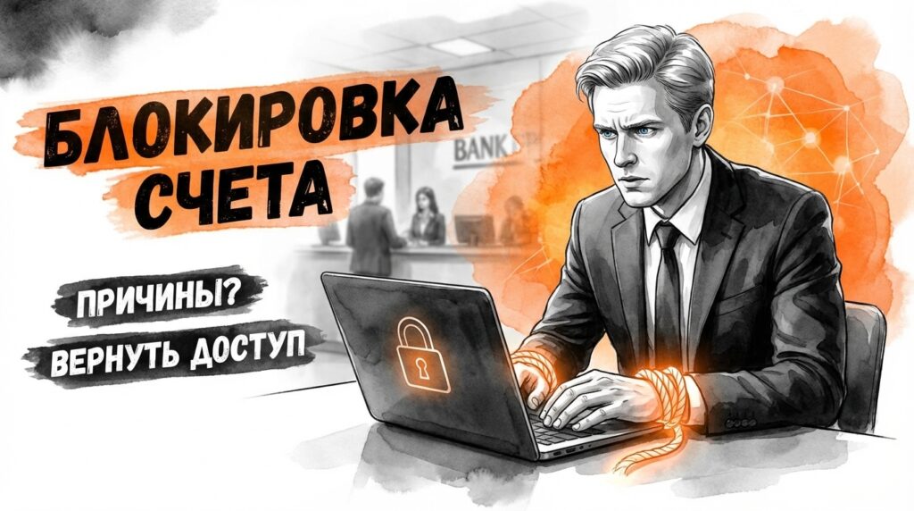 Почему банк блокирует счёт: топ причин и как быстро вернуть доступ