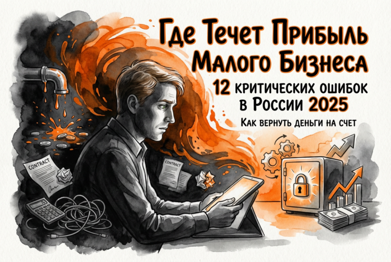 Куда утекает прибыль малого бизнеса: 12 критических ошибок в России и как вернуть деньги на счет