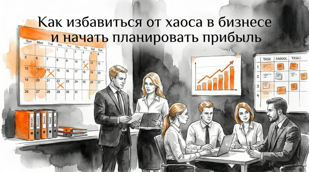 Как избавиться от хаоса в бизнесе и начать планировать прибыль