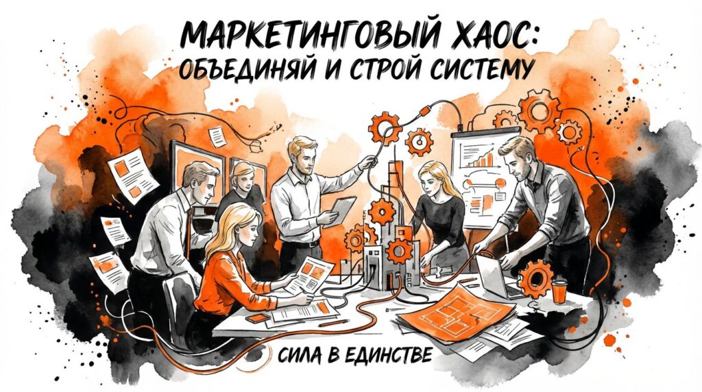 Маркетинговый хаос: как объединить подрядчиков и выстроить систему