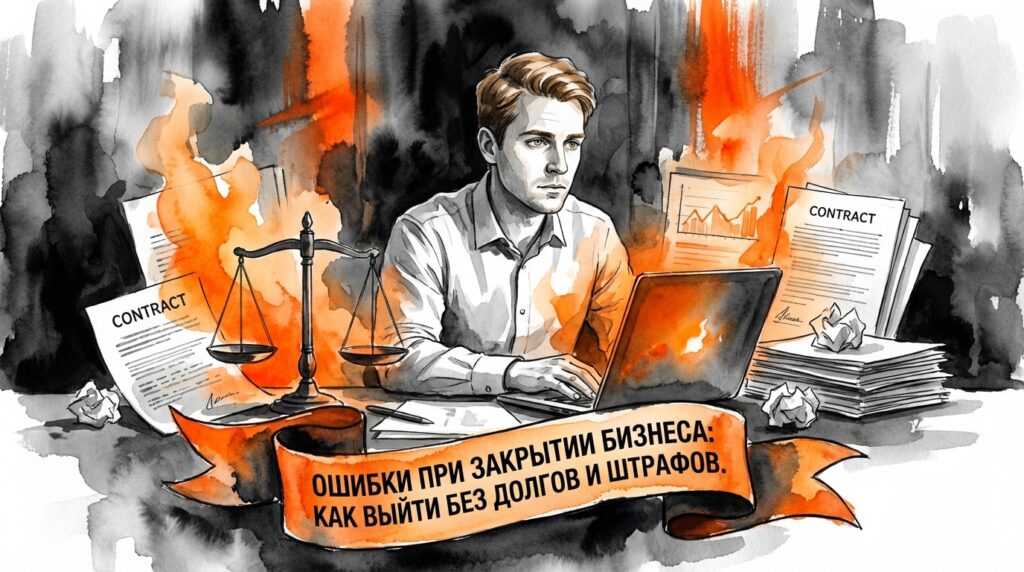 Ошибки при закрытии бизнеса: как оформить выход без долгов и штрафов