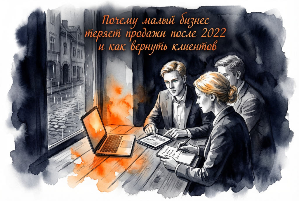 Почему малый бизнес в России теряет продажи после 2022 и как вернуть клиентов с помощью новых маркетинговых стратегий