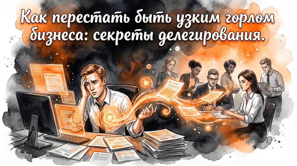 Как перестать быть узким горлом бизнеса: секреты делегирования