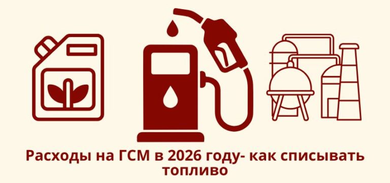 Расходы на ГСМ в 2026 году: как списывать топливо