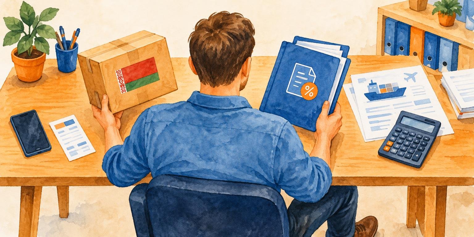 Нужно ли мне на УСН платить ввозной НДС, если товар едет из Беларуси?